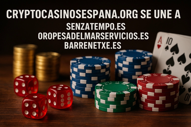 Fusión de cryptocasinosespana.org con senzatempo.es, oropesadelmarservicios.es y barrenetxe.es